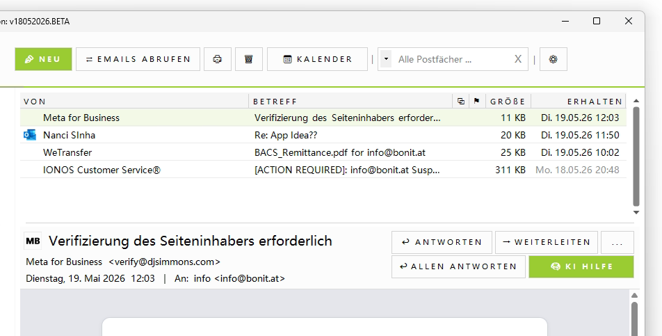 E-Mail-Liste